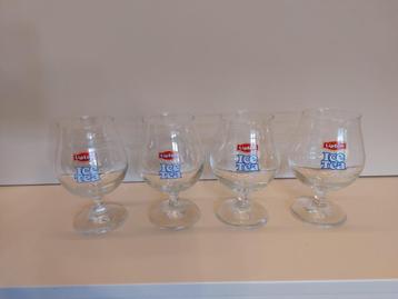 4 lipton ice tea glazen, Verzamelen, Glas en Drinkglazen, Ophalen of Verzenden, Zo goed als nieuw