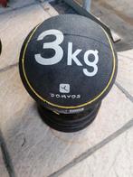 Medicijnbal 3 kg, Sport en Fitness, Fitnessmaterialen, Ophalen, Zo goed als nieuw, Medicijnbal