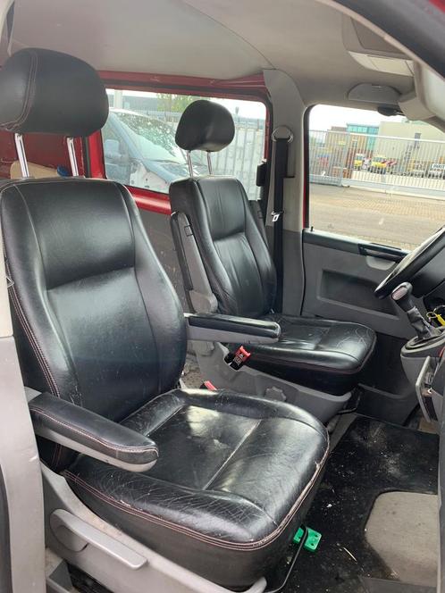 Volkswagen T5 T6 lederen voorstoelen, Auto-onderdelen, Interieur en Bekleding, Volkswagen, Gebruikt, Ophalen