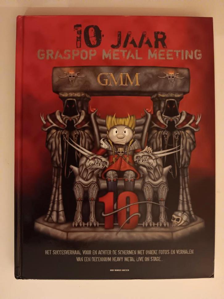 10 jaar Graspop Metal Meeting, Boeken, Muziek, Zo goed als nieuw, Artiest, Ophalen of Verzenden