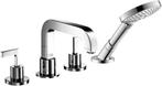 axor (hansgrohe) Axor Citterio - 4-gats badrandcombinatie, Doe-het-zelf en Bouw, Ophalen of Verzenden, Nieuw, Chroom, Bad