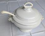 Grande soupière en céramique blanche, Enlèvement