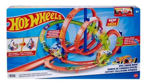 Hot Wheels Epic Crash Race avec 3 boucles - NOUVEAU 🏎️, Enfants & Bébés, Jouets | Circuits, Neuf, Circuit, Électrique, Hot Wheels