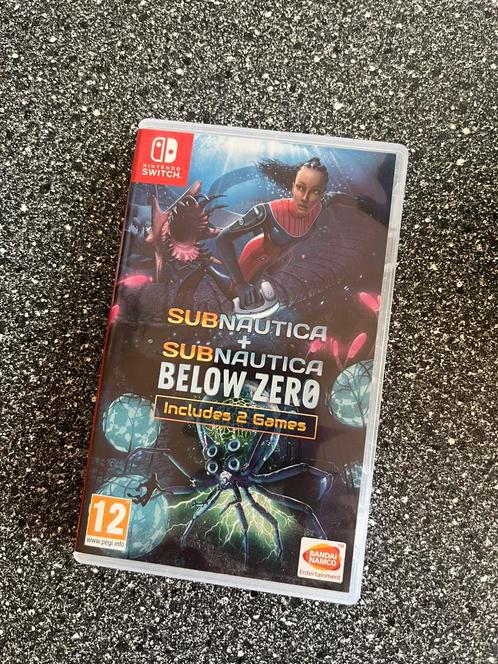 Subnautica + Subnautica: Below Zero - Nintendo Switch - card, Games en Spelcomputers, Games | Nintendo Switch, Zo goed als nieuw
