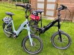 Compacte elektrische fietsen, Fietsen en Brommers, Elektrische fietsen, 50 km per accu of meer, Zo goed als nieuw, Ophalen