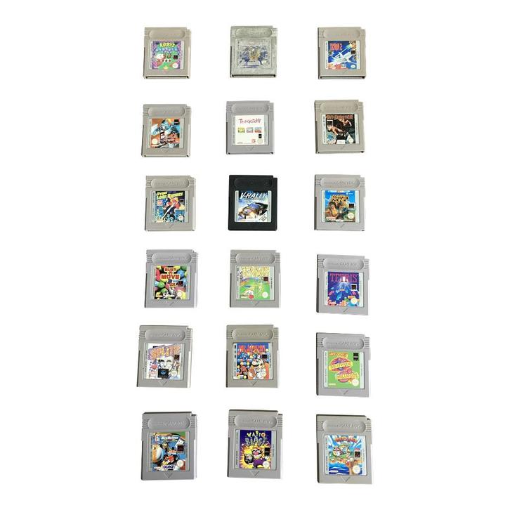 Lot de 18 jeux Game Boy (DMG) - cartouches séparées, Consoles de jeu & Jeux vidéo, Jeux | Nintendo Game Boy, Utilisé, Autres genres