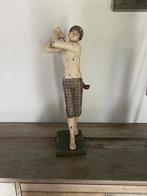 Golfer in gedeeltelijk hout en kunststof denken we, Ophalen of Verzenden, Gebruikt, Overige typen