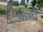 hek, Tuin en Terras, Ophalen, Gebruikt, IJzer, Enkelstaafmat hekwerk