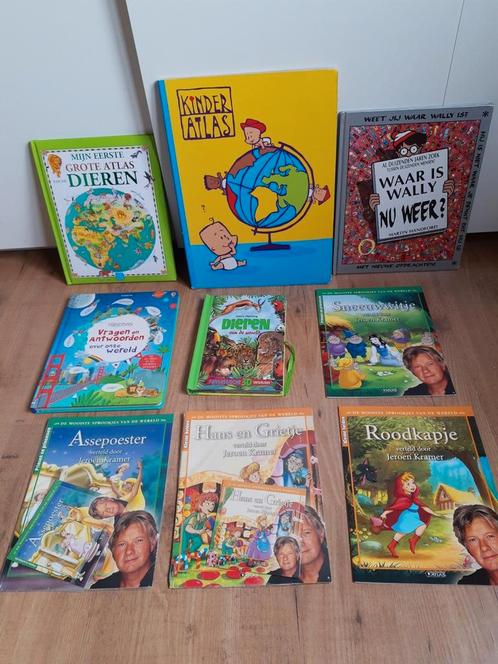 Kleuterklas boeken atlas, Wally en sprookjes, Livres, Livres pour enfants | 4 ans et plus, Comme neuf, Contes (de fées), 4 ans