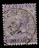 Belge 1883 - Léopold II n 41, Timbres & Monnaies, Timbres | Europe | Belgique, Envoi, Oblitéré