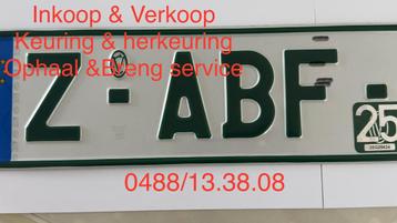Inkoop&Verkoop, Keuring met Z-plaat service, ophaal&breng beschikbaar voor biedingen