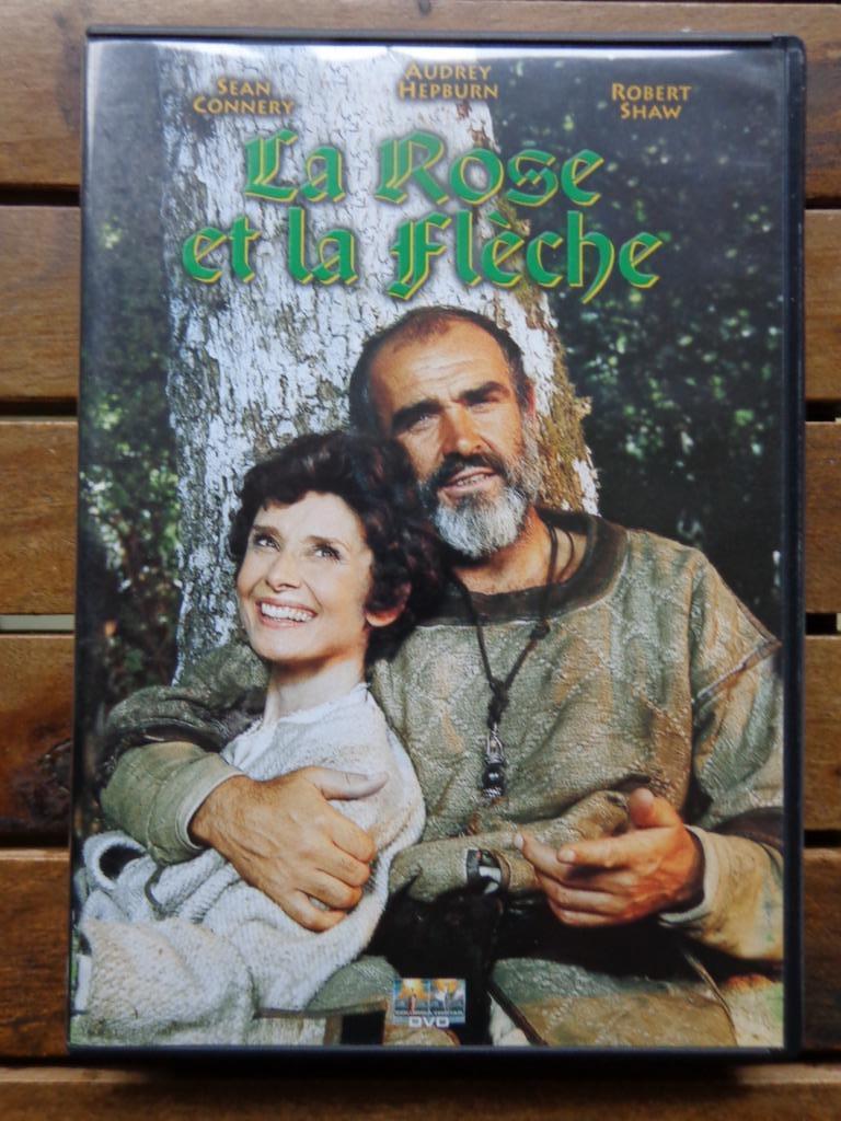 )))  La Rose et la Flèche / Sean Connery / Audrey Hepburn  (, CD & DVD, DVD | Aventure, Comme neuf, Tous les âges, Enlèvement ou Envoi