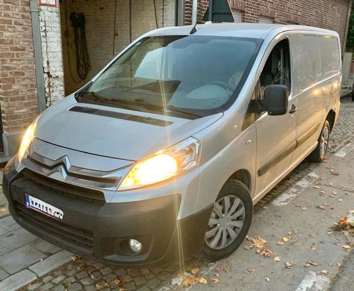 Citroën jumpy long chassis 2.0 hdi 128cv, Autos, Camionnettes & Utilitaires, Particulier, Bluetooth, Vitres électriques, Citroën