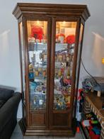 Vitrine kast met opbergruimte en verlichting, Huis en Inrichting, Ophalen, Met deur(en), 200 cm of meer, Zo goed als nieuw