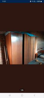 dubbele VINTAGE KLEERKAST1M78 h;2mbreed 51Diep WEGGEEFPRIJS, Huis en Inrichting, Ophalen, Gebruikt