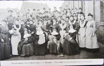 ZICHTKAART HAMME- OVERSTROMING VAN 12 MAART 1906, Enlèvement ou Envoi, Non affranchie, Ville ou Village