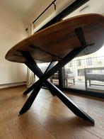 Ovale eettafel - 160 cm - Giga Meubel, Quatre personnes, 150 à 200 cm, Comme neuf, 100 à 150 cm