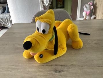 Personnage en peluche Disney Pluto (Sonore) (27x40 cm), Envoi, Comme neuf, Chien