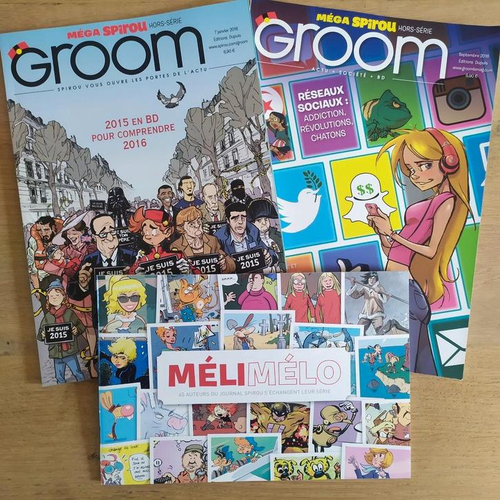 Lot Groom 1 & 2 + Méli-mélo TBE, Livres, BD, Comme neuf, Plusieurs BD, Enlèvement ou Envoi