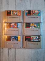 6 Super Nintendo-spellen! Yoshi's Island, Mickey Mania enz.., Games en Spelcomputers, Games | Nintendo Super NES, Vanaf 3 jaar