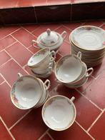Vintage rijkelijk gedecoreerd koffieservies, Enlèvement
