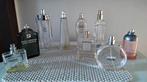 9 lege flessen: Givenchy, Chanel, Paco Rabanne, de la Renta, Verzamelen, Ophalen of Verzenden, Zo goed als nieuw, Parfumfles