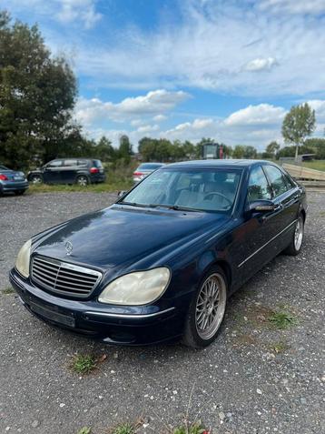 Mercedes S320 benzine 2001 Automaat 370.000 km beschikbaar voor biedingen