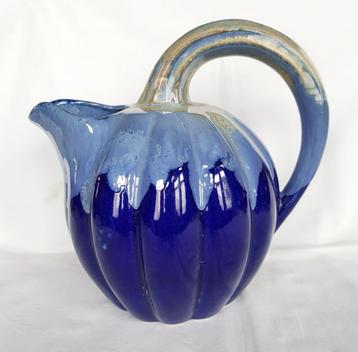 Art Nouveau Waterkruik - Alphonse Mouton - Blauwe meloen. beschikbaar voor biedingen