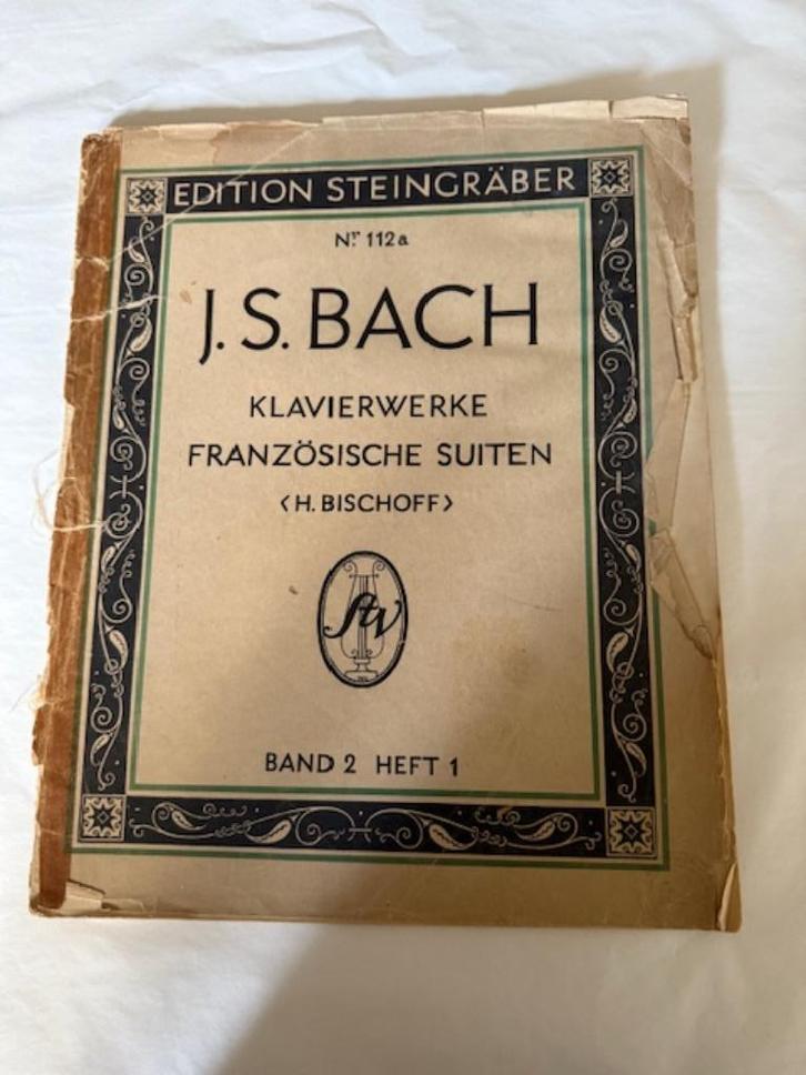 Bach, Französische suiten Band II Heft 1, Boeken, Muziek, Gelezen, Ophalen of Verzenden