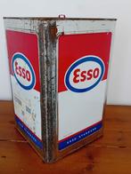 vintage olieblik ESSO 20L, Verpakking, Gebruikt, Ophalen of Verzenden