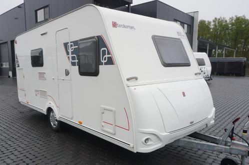 Mooie 6pers.Sterckeman met mover, voortent, frans bed, stape, Caravans en Kamperen, Caravans, Bedrijf, tot en met 4, Treinzit