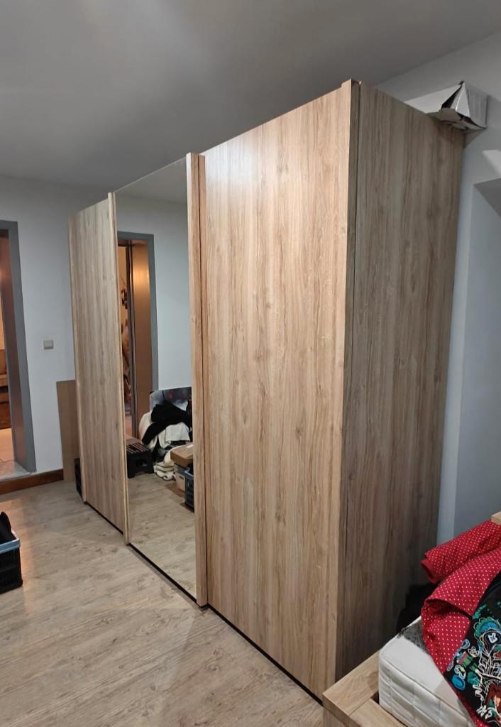 Garde robe, Maison & Meubles, Armoires | Penderies & Garde-robes, Utilisé, 200 cm ou plus, 200 cm ou plus, 50 à 75 cm, Avec porte(s)