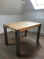 Hoge tafel, Huis en Inrichting, Tafels | Eettafels, 50 tot 100 cm, 100 tot 150 cm, Eikenhout, Zo goed als nieuw