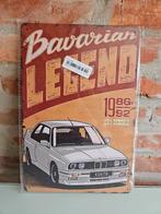 Panneau en métal « Bavarian Legend » pour BMW E30 M3, 300 x, Collections, Marques & Objets publicitaires, Emballage, Enlèvement ou Envoi