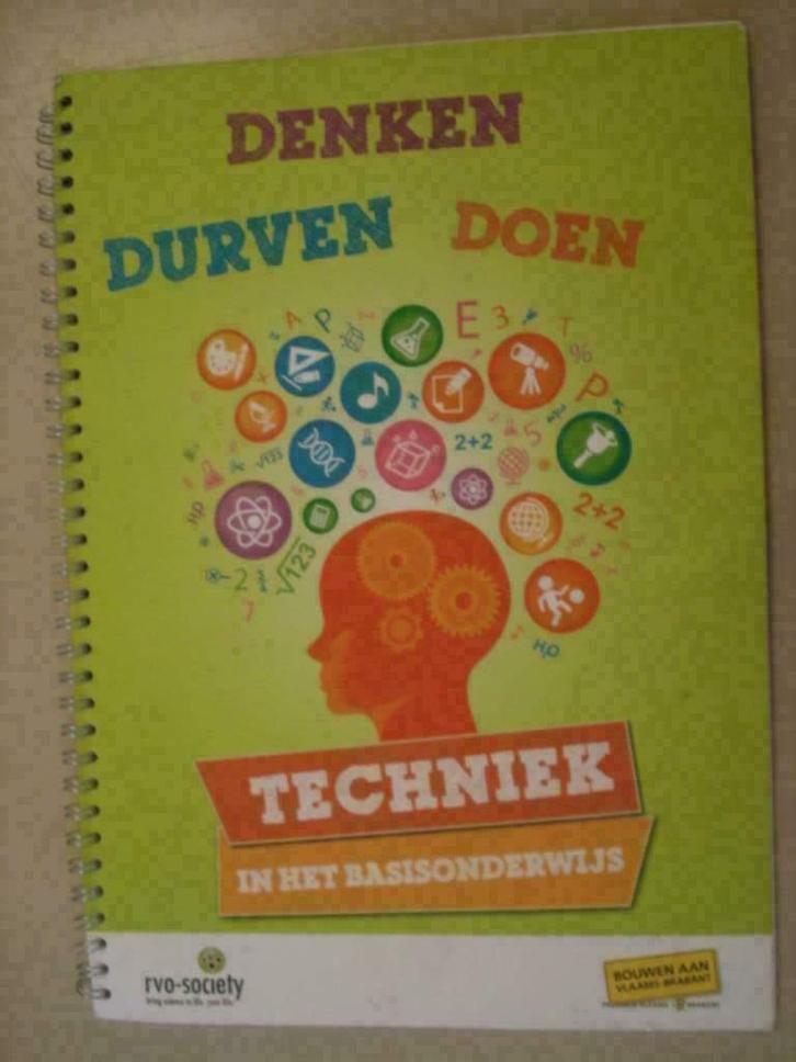 20. Techniek in het basisonderwijs denken durven doen rvo-so, Boeken, Schoolboeken, Zo goed als nieuw, Handvaardigheid, Overige niveaus