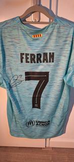 Chemise barcelonaise signée Ferran Torres avec COA, Sports & Fitness, Football, Maillot, Enlèvement ou Envoi, Neuf
