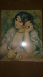 reproductie “Gabrielle with a Rose” Pierre-Auguste Renoir, Antiquités & Art, Enlèvement ou Envoi