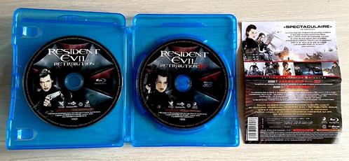 RESIDENT EVIL - RETRIBUTION (3D+2D) 2 BLURAY ZONDER Jacket, Cd's en Dvd's, Blu-ray, Zo goed als nieuw, Science Fiction en Fantasy