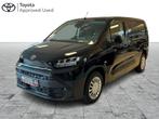 Toyota ProAce City 1.5D 100PK 6MT Comfort 2d, Auto's, Euro 6, ProAce, Zwart, Grijs