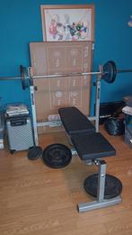 Halterbank, Sport en Fitness, Fitnessmaterialen, Ophalen of Verzenden, Gebruikt, Fitnessbank