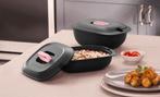 Tupperware™ « Gourmet Server » 1,3 + 2 litre - noir, Envoi, Neuf, Récipient ou Bol