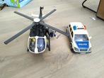 Playmobil politiewagen en helikopter, Ophalen, Gebruikt, Complete set