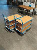 Transportkar Etagewagen Tafelwagen 2 stuks Fetra, 100 liter of meer, Ophalen, Zo goed als nieuw, Transportkar
