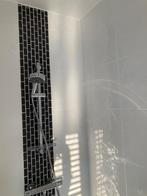 Witte, exclusieve, Italiaanse designtegels met relief douche, Ophalen, Nieuw