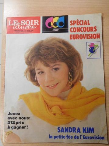 Le Soir Illustré Eurovisiespecial 1987 beschikbaar voor biedingen