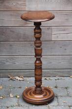 Gedraaide houten plantenstandaard, tablet, display, Ophalen, Gebruikt