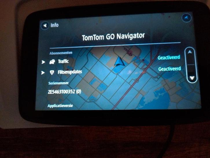 TomTom Go Navigator 6" - Navigatiesysteem - TomTom, Auto diversen, Autonavigatie, Zo goed als nieuw, Ophalen of Verzenden