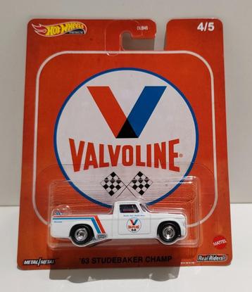 Hot Wheels '63 Studebaker Champ Valvoline Fuel Premium 2021, Hobby & Loisirs créatifs, Enlèvement ou Envoi