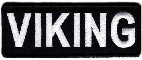 Viking stoffen opstrijk patch embleem #2, Verzamelen, Muziek, Artiesten en Beroemdheden, Nieuw, Kleding, Verzenden