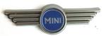 Wing badge blauw Classic Mini showroom, Ophalen, Nieuw, Mini